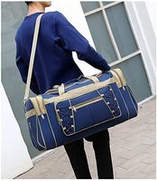 Sacs Polochon de Voyage pour Hommes, Sac de Week-End Grande Capacité, Sac de Nuit Cabine Léger et Robuste, Bagage de Sport Imperméable