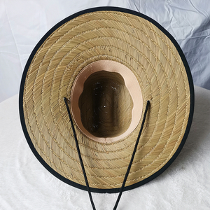 <span class=keywords><strong>Chapeau</strong></span> de <span class=keywords><strong>paille</strong></span> Panama avec logo personnalisé pour visière imprimée, idéal pour les activités de plein air, la pêche, protection solaire UPF, style sauveteur avec sangle de menton, vente en gros OEM en vrac - Product Image 3