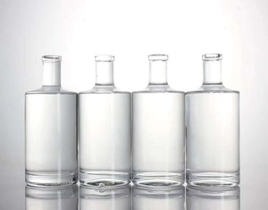 Nhà Sản Xuất Tùy Chỉnh Hình Chai Rượu Thiết Kế Thời Trang Rượu Mạnh 500Ml <span class=keywords><strong>Vodka</strong></span> 70cl Rõ Ràng Whiskey 750Ml Chai Rỗng - Product Image 3