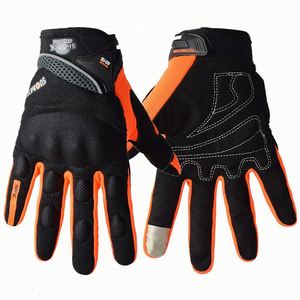 Gants de moto pour l'automne et l'hiver - Gants de conduite imperméables et isolés thermiquement |   Doigts tactiles antidérapants résistants à l'usure - Product Image 3