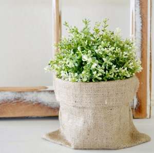 Sac de pot de jardin en toile de jute recyclée pour le jardin - Product Image 5