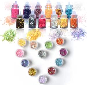 Gran oferta, 70 Uds., proveedor <span class=keywords><strong>de</strong></span> limo DIY, cuentas <span class=keywords><strong>de</strong></span> espuma, cuentas <span class=keywords><strong>de</strong></span> pecera, sirena, unicornio, abalorios <span class=keywords><strong>de</strong></span> limo, Kit <span class=keywords><strong>de</strong></span> suministros <span class=keywords><strong>de</strong></span> limo brillante - Product Image 2