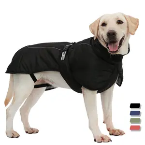 Vêtements d'hiver pour animaux domestiques Manteaux réfléchissants pour chiens de grande taille Vêtements d'hiver imperméables et chauds pour chiens