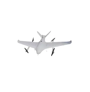 Nuovo Design di sicurezza volante ad ala fissa ibrido Rc Vtol Drone Uav per la fotografia consegna del carico mappatura volante con fotocamera