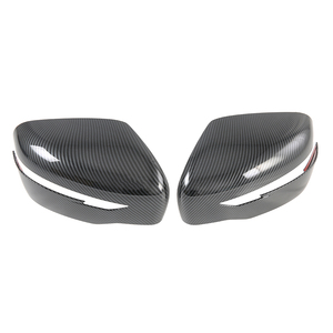 Kit de Decoración Exterior para Auto con Acabado de Fibra de Carbono, Cubiertas para Manijas, Molduras para Espejos, Accesorios para Autos 2021-2024 - Product Image 6