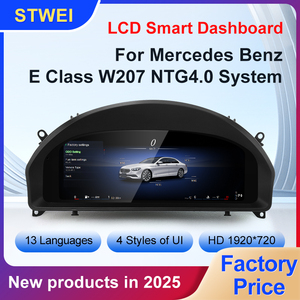 Compteur de vitesse numérique LCD 12,3 pouces pour Mercedes Benz Classe E W207 A207 NTG4.0, mise à niveau et adaptation - Product Image 2