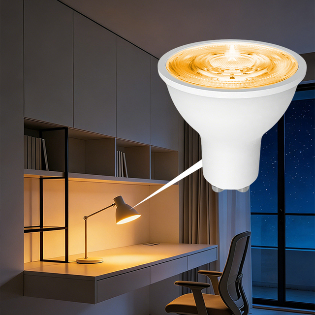 Smart RGBCW Tuya ZigBee 3.0 APP Control GU10 Lamp Cup Alexa Google Assistant Control 5W Bulb AC 85-265V Dimmable Led Spotlight