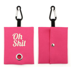 Porte-sacs à déjections canines en toile portable, fournitures pour animaux de compagnie, sacs à déchets en toile, organisateur de ramassage pour chiots et chats en plein air - Product Image 1