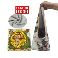 Sac magique auto-adhésif imprimé avec logo personnalisé pour le nettoyage de la caméra de protection des cosmétiques et du maquillage