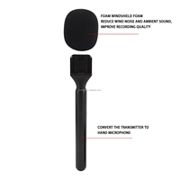 Adaptateur universel de fixation pour micro-cravate USB-C pour DJI, RODE MIC, interviews, vlogs et microphones sans fil portables