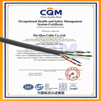 Cable de Red HSYV XINQIAO Cat5e/Cat6 |   Cable Ethernet de Alta Velocidad con Conductor de Cobre Sólido para LAN y Centros de Datos