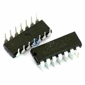 74hc00 74hc00n ic Gate <span class=keywords><strong>Nand</strong></span> 4ch 2 inp 14dip 74hc - Product Image 1