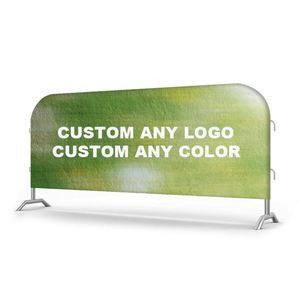 Bâches de protection personnalisées pour clôtures, en tissu maillé extérieur, avec impression de marque, bannières publicitaires temporaires - Product Image 2