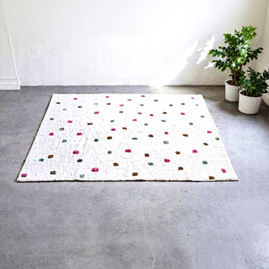 Tapis personnalisable en coton à haute teneur en coton en peluche douce durable pour les intérieurs de maison. - Product Image 1