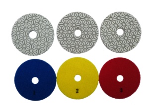 पत्थर संगमरमर ग्रेनाइट क्वार्ट्ज फर्श के लिए हीरा पॉलिशिंग पैड - Product Image 3