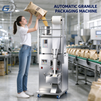 Machine de remplissage automatique de petits sachets de poudre d'épices pour l'emballage de boissons et d'aliments en sacs plastiques, motorisée et multifonctionnelle