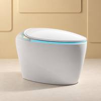 WC intelligent moderne pour usage domestique, bidet électrique en céramique, entièrement automatique, télécommande, fonction lavage féminin, siège chauffant