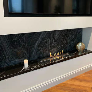 <span class=keywords><strong>Chimenea</strong></span> de <span class=keywords><strong>bioetanol</strong></span> para interiores lineal de lujo personalizada, quemador inteligente de acero empotrado en la pared moderno para apartamentos - Product Image 1