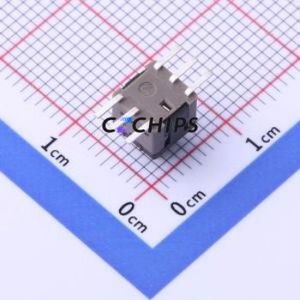 PB-22E64-S-E-SMT Push Button Switch SMD Switch Double Pole Double Throw Square Button Vertical Mount White - Product Image 2