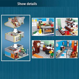 Creative URGE 10198 <strong>Post</strong> <strong>Office</strong> Street View Architecture Assemble Educational STEM <strong>Toys</strong> DIY Building Block Bricks Construct <strong>Toy</strong> - Product Image 5