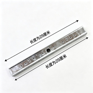 Support de brûleur de cuisinière à gaz 29 cm en tôle de fer, traversin simple pour plaque de cuisson - Product Image 1