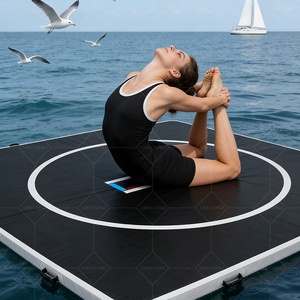 <span class=keywords><strong>Tapis</strong></span> d'entraînement gonflable <span class=keywords><strong>professionnel</strong></span> imperméable 10' x 10' pour la <span class=keywords><strong>gym</strong></span>, la remise en forme, la lutte, le BJJ, fabriqué en PVC - Product Image 6