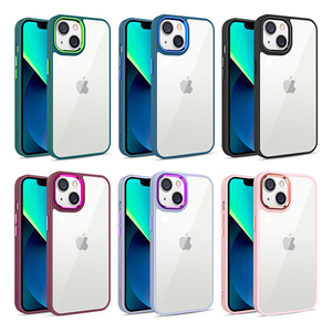 Mode <span class=keywords><strong>Smartphone</strong></span> galvanoplastie étui de protection <span class=keywords><strong>pour</strong></span> iPhone 13 Pro couverture avec bouton en métal <span class=keywords><strong>coque</strong></span> de protection Mobile - Product Image 6