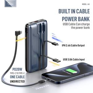 Joko 2025อัลตร้าสลิมไร้สาย22.5W 20000mAh <span class=keywords><strong>พา</strong></span><span class=keywords><strong>ว</strong></span><span class=keywords><strong>เวอร์</strong></span><span class=keywords><strong>แบงค์</strong></span>พร้อมสายชาร์จเร็<span class=keywords><strong>ว</strong></span> Type C & L เอาต์พุตอินเตอร์เฟซ QC 20W - Product Image 2