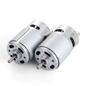 Faradyi kalıcı mıknatıs yüksek rpm 12v 36v dc bruelectric 775 motor elektrikli bisiklet için 25000 rpm 24v dinamo