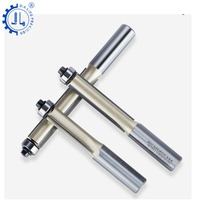 Arden Flush Trim Router Bit padat Router Bit 1/4*3/8*1/2 alat pertukangan Flush pemangkasan Bit dengan bantalan