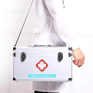 EHBO-kast Dragon DW-A08 EVA wandmontage, medische noodtas, reiskoffer met harde schaal voor <span class=keywords><strong>AED</strong></span>-defibrillator, handleiding, CE-gecertificeerd - Product Image 5
