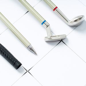Promotion Manufacturers Golf Metal Ballpoint <b>Pen</b> With Three Writing Ink Custom Logo Printed for Gift Box - Product Image 3