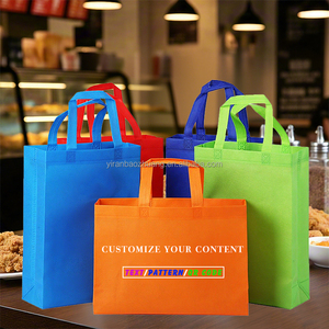 Venta caliente eco amigable biodegradable reutilizable compras bolsas ecológicas no tejidas bolsa ecológica con LOGO personalizado - Product Image 2