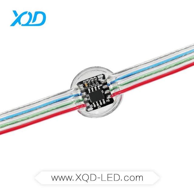 Led Pixel Light Rgb Led Point Light Waterproof Outdoor Landscape Lighting Event Decorations Led Signage Display
