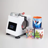 Mesin Press Panas Mini Elektrik Baru AP2209 Kontrol Suhu Tiga Kecepatan Kapasitas 20oz untuk Sublimasi Mug Pengoperasian Manual