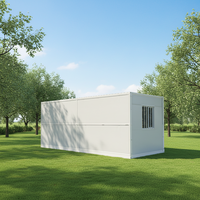 Conteneur pliable intelligent de 20 pieds, pod préfabriqué compact pour le glamping, les maisons de jardin et les locations Airbnb