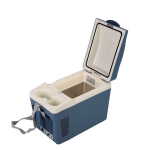 Mini réfrigérateur refroidisseur électrique Portable 12V 220V AC DC réfrigérateur côte à côte pour chambre <span class=keywords><strong>voiture</strong></span> RV <span class=keywords><strong>Garage</strong></span> extérieur prise britannique - Product Image 2