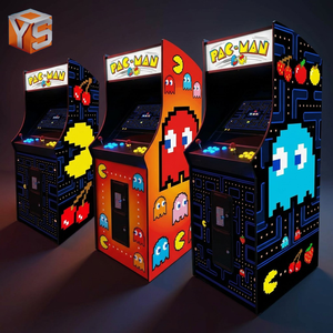 ZDYS Affidabile Macchina Arcade Retrò <span class=keywords><strong>Pac</strong></span>-<span class=keywords><strong>Man</strong></span> con Joystick da Tavolo a Moneta, Versione Inglese per Feste in Casa - Product Image 1