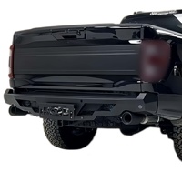 Pare-chocs arrière, barre de protection arrière tout-terrain, peut être équipée d'un treuil, barre de protection arrière adaptée à la Ford Raptor F150 2022-2024