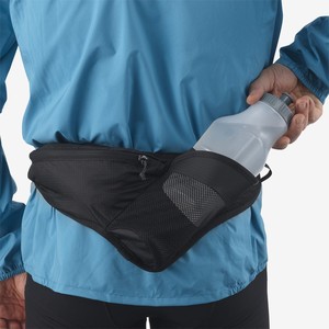 Bolsa de cintura esportiva masculina e feminina, com suporte para garrafa de água, respirável, leve, à prova d'água, à prova de choque, para corrida, bolsa para telefone - Product Image 2
