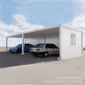 Vente flash : maison conteneur mobile facile à installer de 20 pieds et 40 pieds, panneau sandwich, pour usage en garage - Product Image 5
