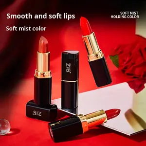 Rouge à lèvres <span class=keywords><strong>ZIB</strong></span> Flame Illusion, fini velours mat, léger, confortable, couleur longue durée, non-transférable, taille standard, vente en gros - Product Image 3