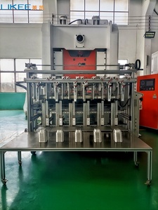 LK-T130 Customized Design Aluminum <b>Foil</b> <b>Container</b> Stamping Machinery for American Market - Product Image 2