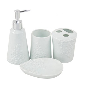 Dispensadores de jabón líquido con tema de <span class=keywords><strong>zorro</strong></span> rosa, botella de jabonera de cerámica para niños, accesorios de baño - Product Image 6