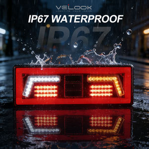 Feux arrière LED pour camion 12V 24V, homologués ECE, feux arrière LED pour camion, <span class=keywords><strong>remorque</strong></span>, fourgon, camion multifonctionnel - Product Image 4