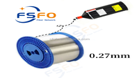 Economical FTTH 4G 3G G657B3 G657A1/A2 0.3/4/5/9mm Single-Mode Nylon PVC Transparent Optical Fiber Optical Fiber Equipment
