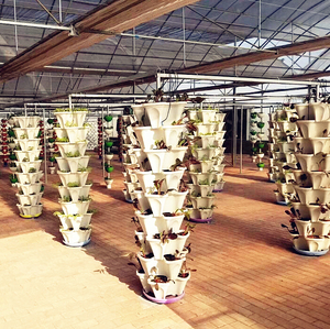 Stackable Planter Vertical Garden Tower <strong>Grow</strong> Flower <strong>Pots</strong> - Product Image 3