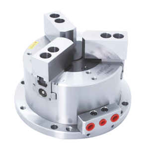 Mandrin à ressort pneumatique fixe à 3 mors AUTOGRIP en acier, modèle SP-308 - Product Image 1