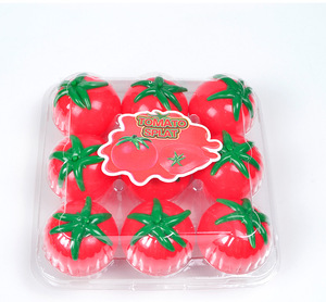 Promotional TPR <b>Tomatoes</b> Stress Relief Squishy Toy for Relaxation and Fun - Product Image 3