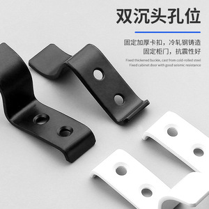 Hidden-Upward-Opening <b>Plastic</b>+Iron Guide Rail Drawer <b>Slide</b> Modern Design for Kitchen Outdoor Storage Cabinets Easy Installation - Product Image 2